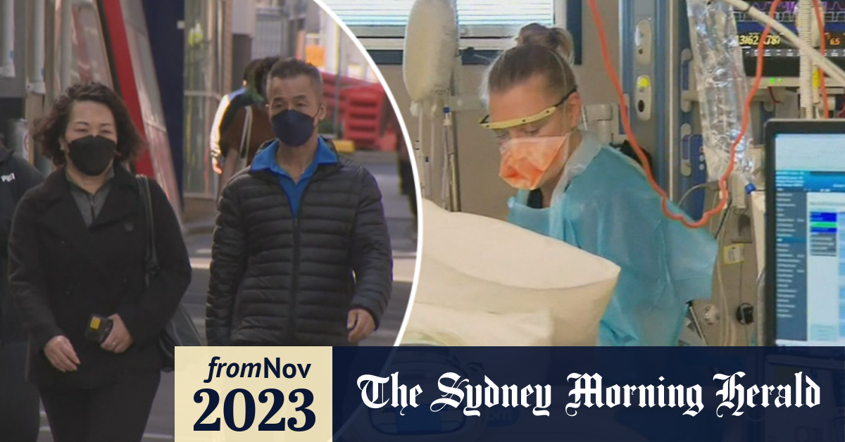 Video Melbourne hospitals reinstate mask mandates